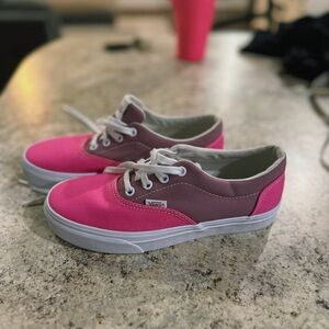 Vans Pink and Purple Sneakers